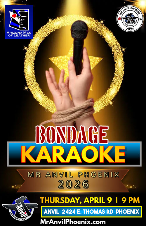 Bondage Karaoke flyer